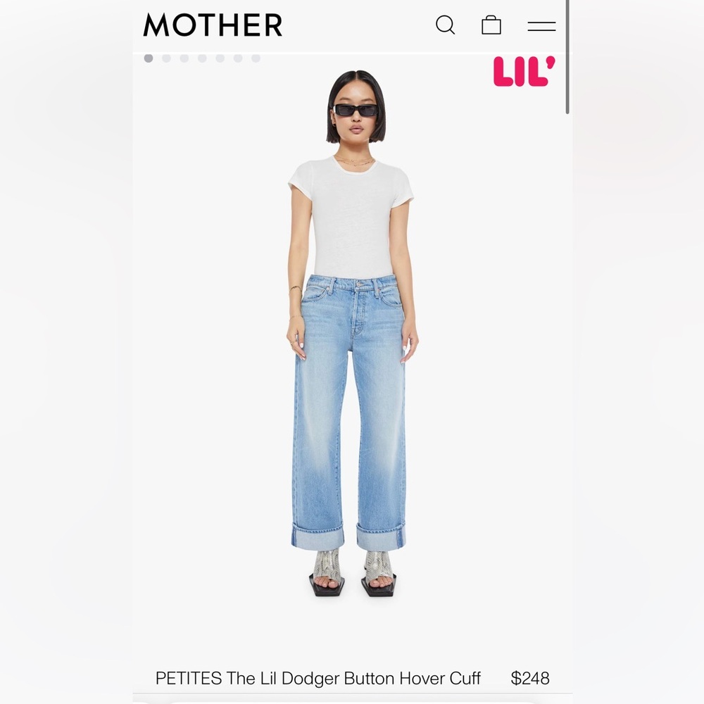 Mother the lil dodger button hover cuff